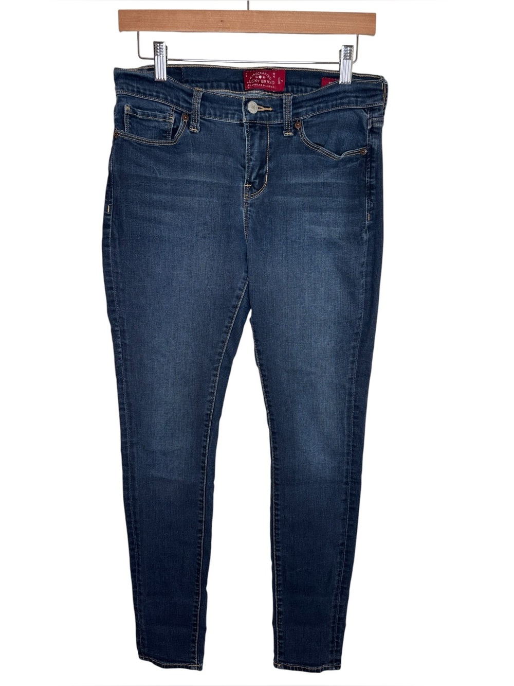 Lucky Brand jeans Brooklyn skinny mid rise size 8